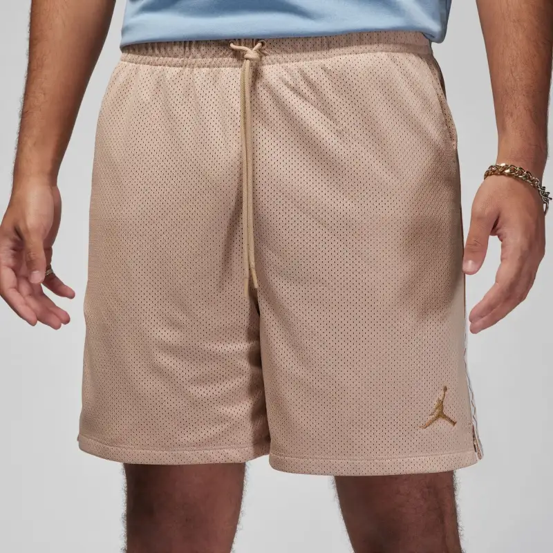 Jordan Flight Mvp Mesh Shorts Casual Shorts Men's Dark Brown-1