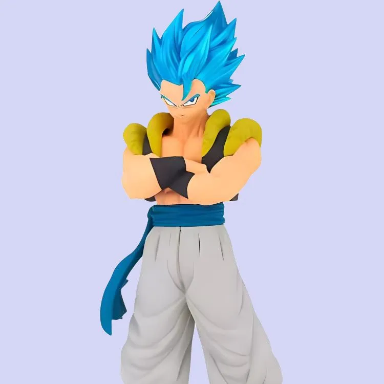 BANPRESTO Gogeta Dragonball Saiyan BOS SP18 Blue Hair Bonus Gifts-3