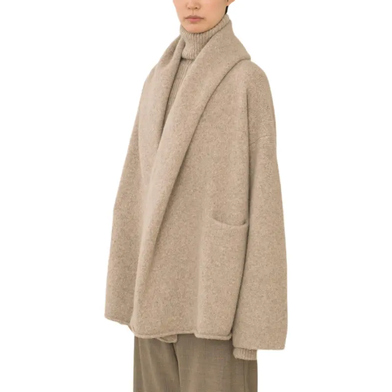 Lauren Manoogian FW24 MANTA COAT Coats Women's DUST/Gray-3