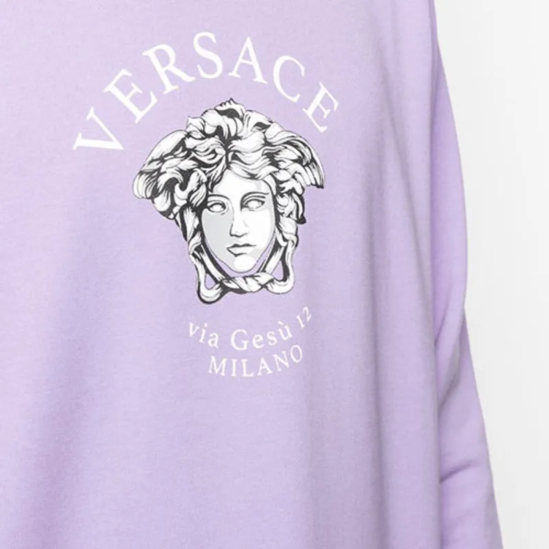 VERSACE Medusa Emboidered Sweatshirt-4