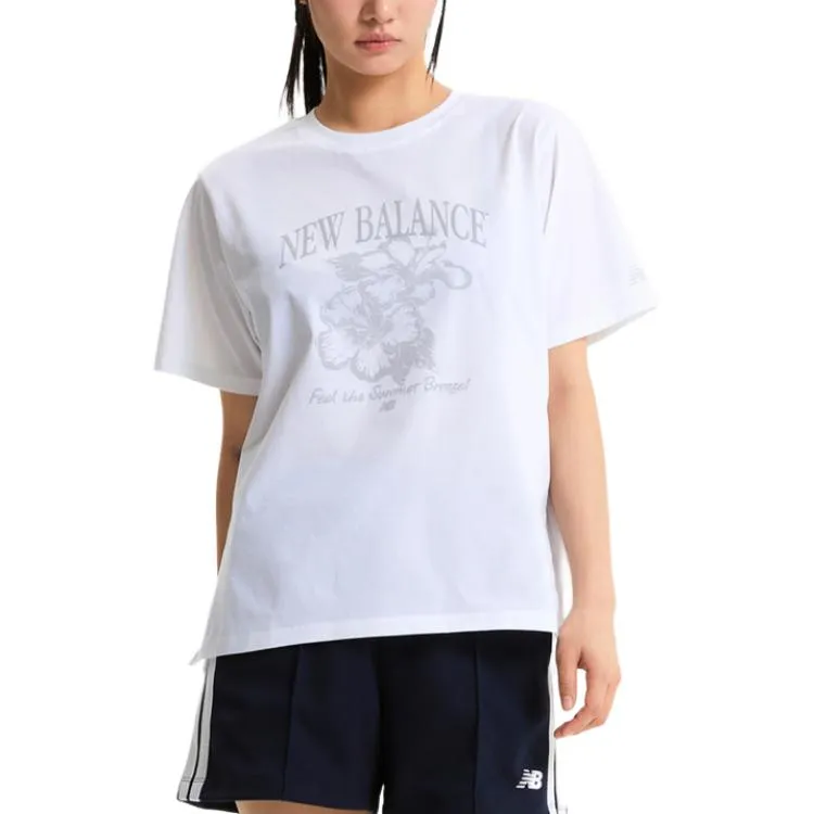 New Balance T Shirt Women's White-2
