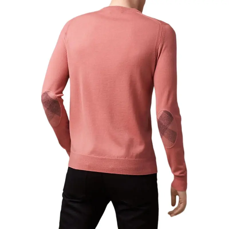 Burberry Sweaters Men Pink-2