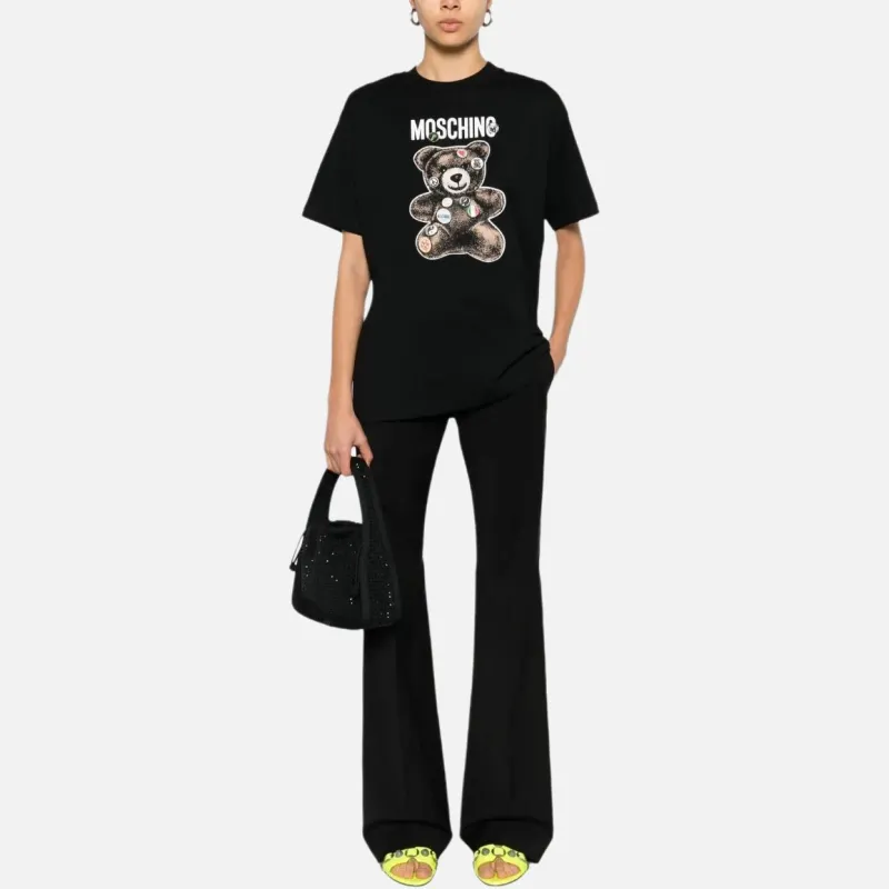 MOSCHINO Teddy Bear print T shirt-1