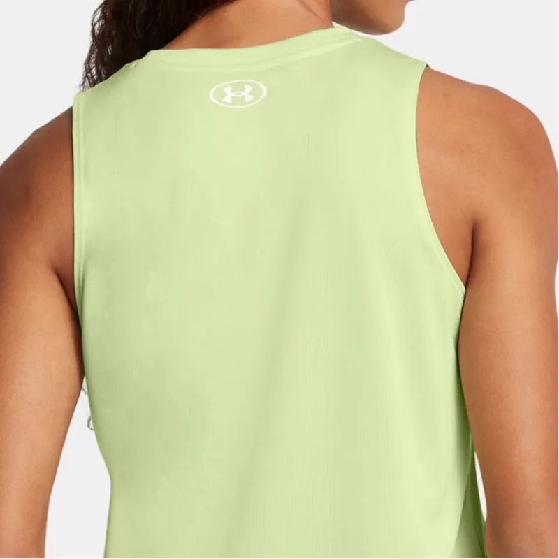 Under Armour Tech Tank Top Women's Vintage Light Green-4