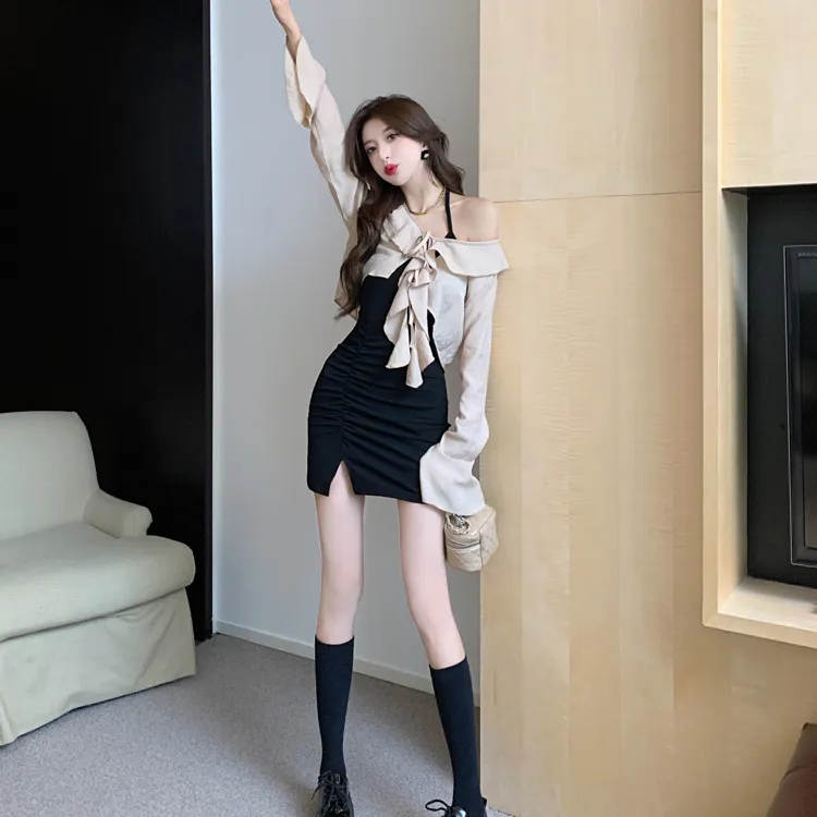 KUNZHUDAXIANG Skirt Set Women's-1