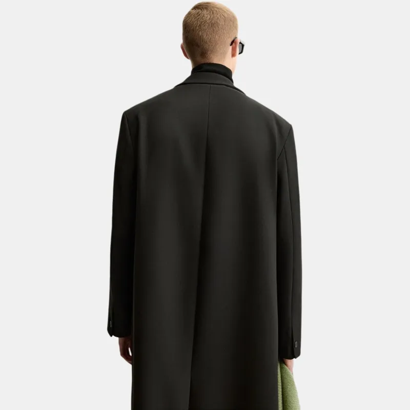 ZARA Coats Men Black-2