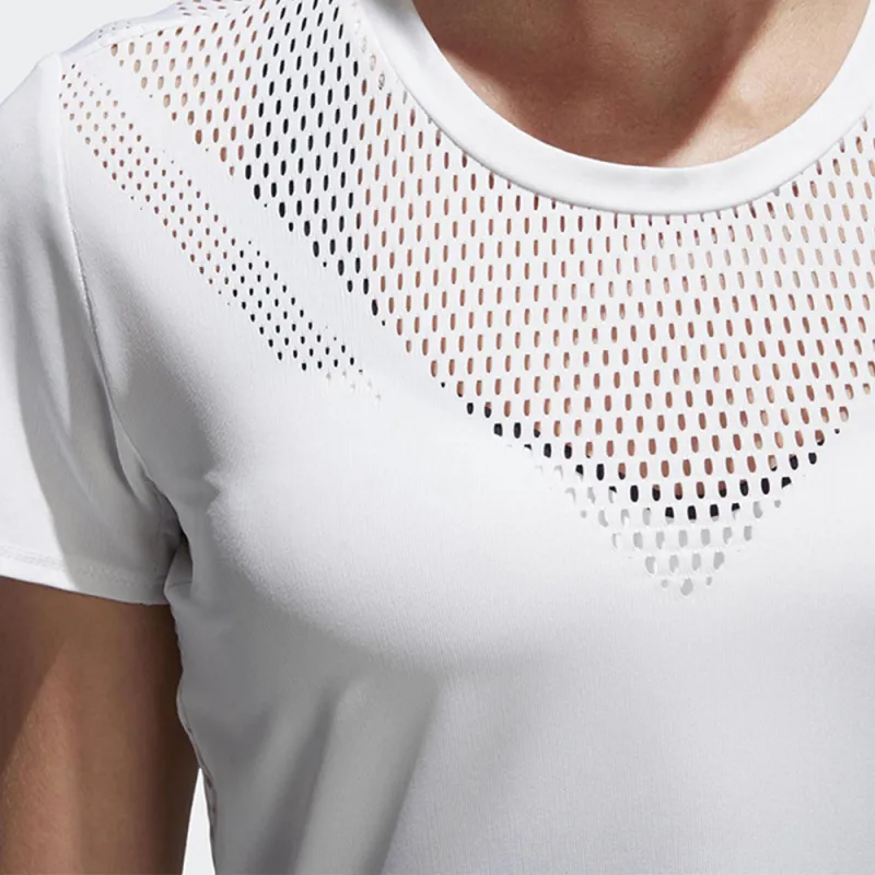 adidas Women's Feminine Tee T-shirt White-3