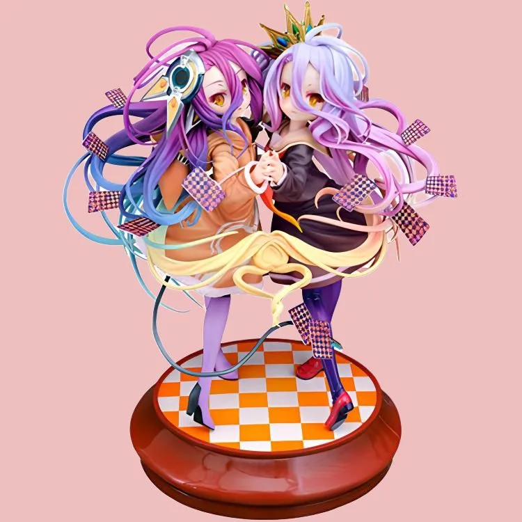 GSC White, Shubi, No Game No Life, Includes Base Scale Figures 22cm-3