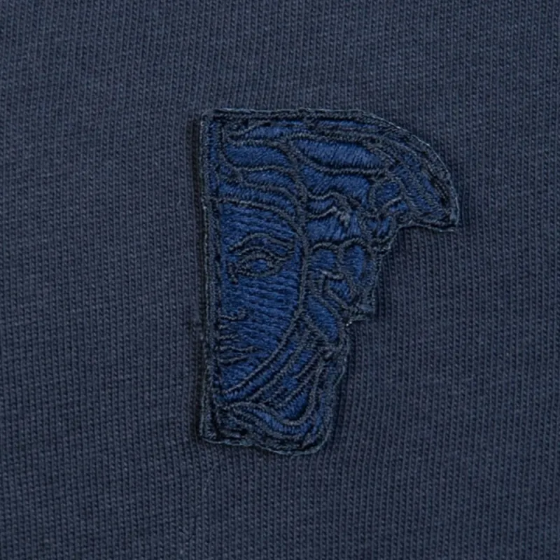 VERSACE SS22 T Shirt Men's Dark Blue-2
