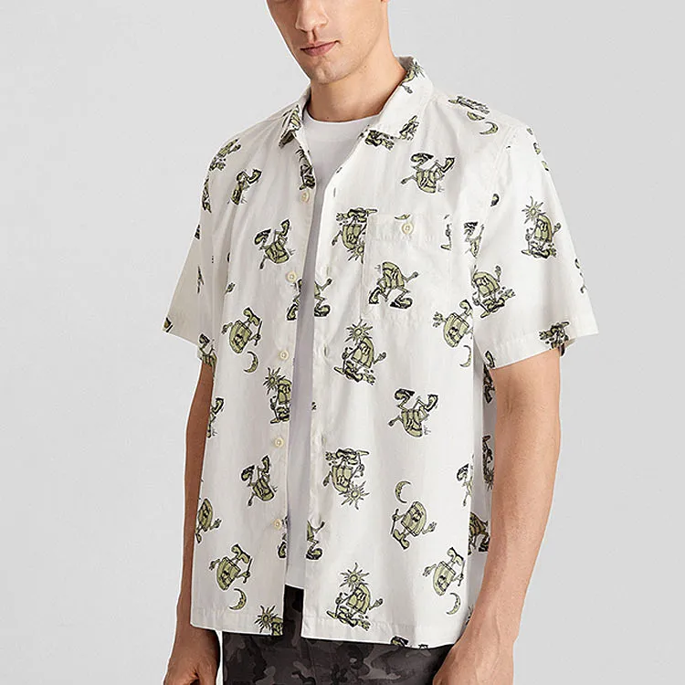 THE NORTH FACE Summer Outdoor Exploration Shirt Men's White-3