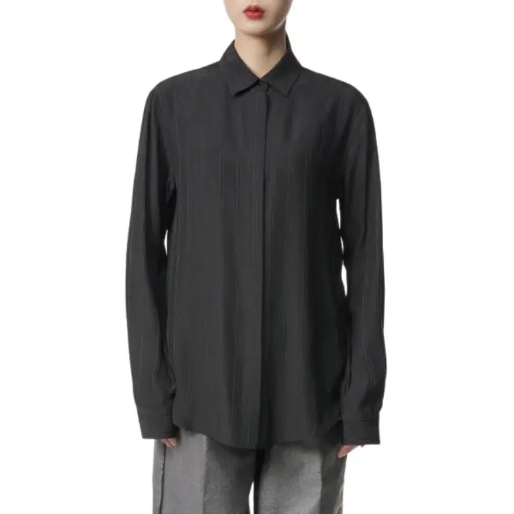 SAINT LAURENT Collared Button Up Shirt-2