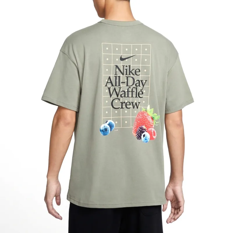 Nike T Shirts Men Khaki-3