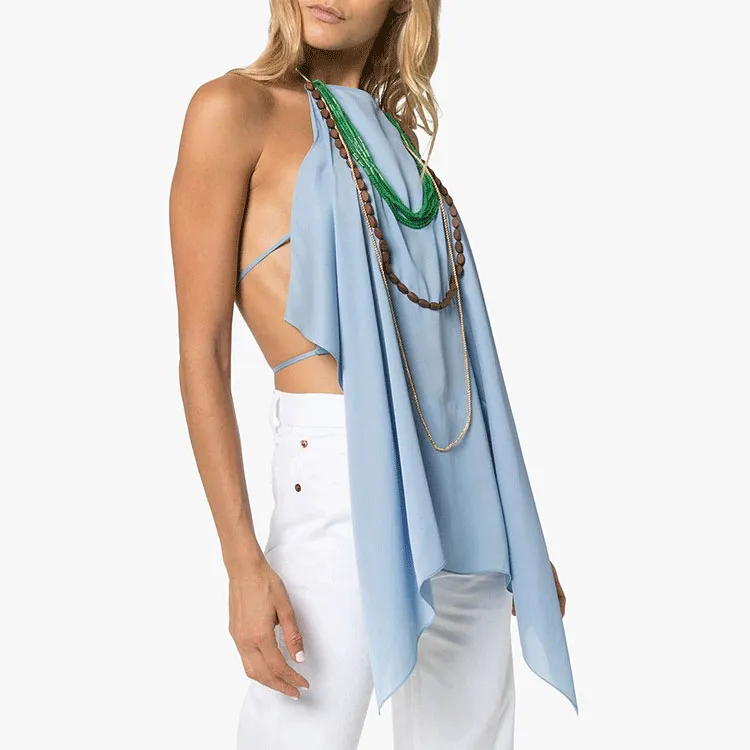Jacquemus Camisole Women's Blue-3