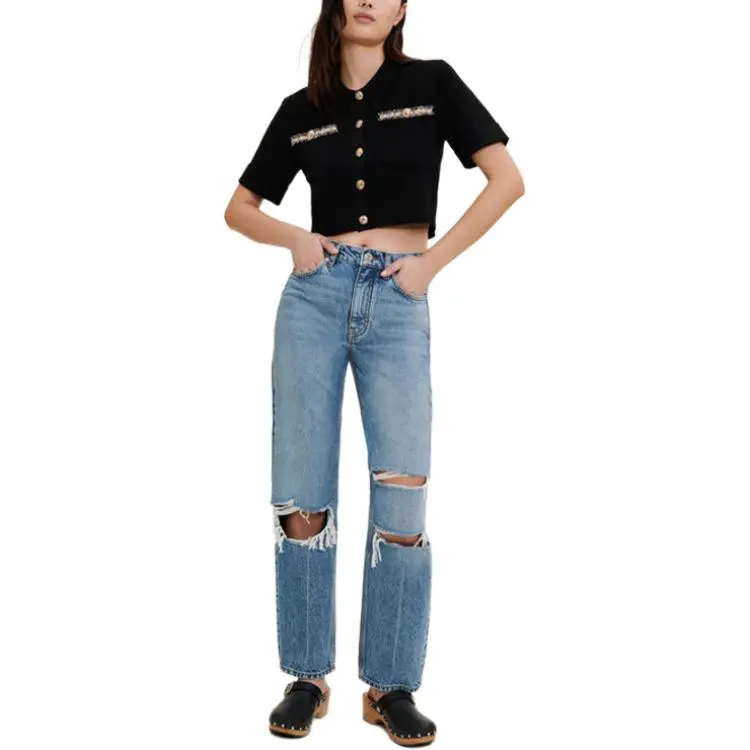 Maje SS22 Knitwear Women's Black-1