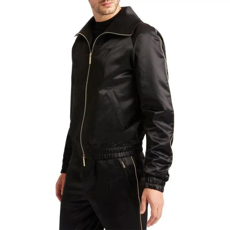 Giuseppe Zanotti Ronan Zip front Bomber Jacket-2
