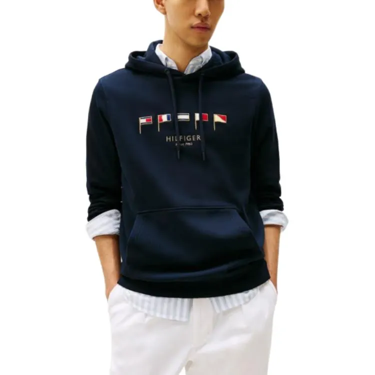 Tommy Hilfiger SS25 Sweatshirt Unisex Marine Blue-3