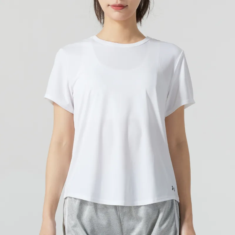 Under Armour T Shirt Women's White-1