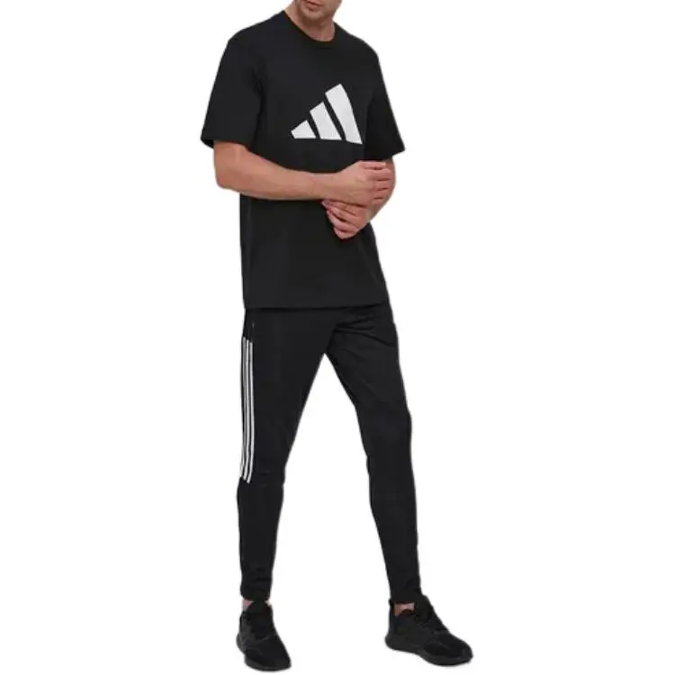 Adidas T Shirts Men Black-4