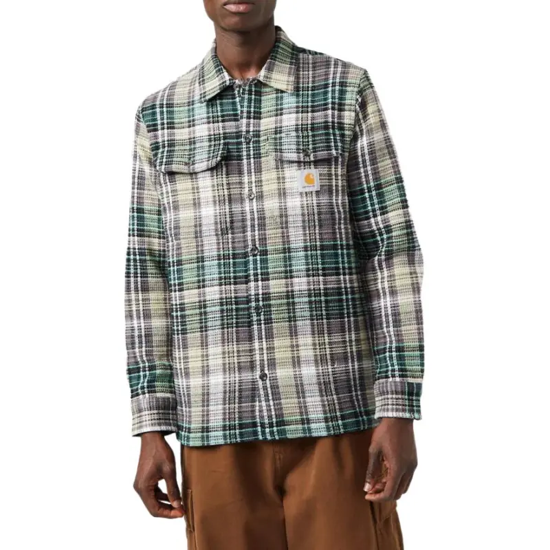 Carhartt WIP Shirts Men Green-4