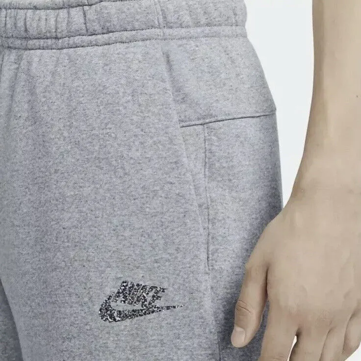 Nike Knitted Sweatpants Men Gray-4
