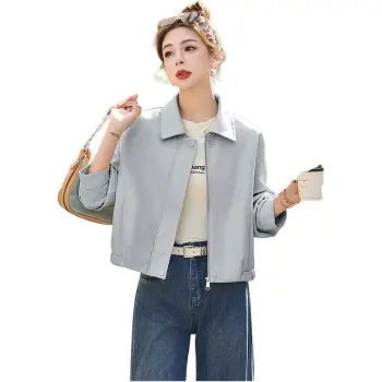 Fele.d Leather Jackets Women's