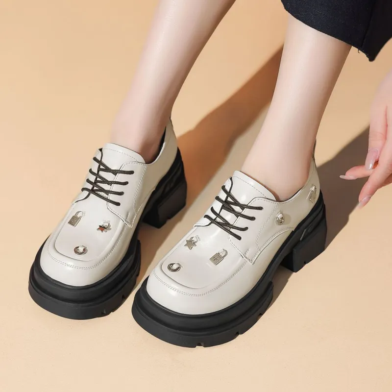 DAPHNE Casual Single Shoes 6.5cm Women's-11