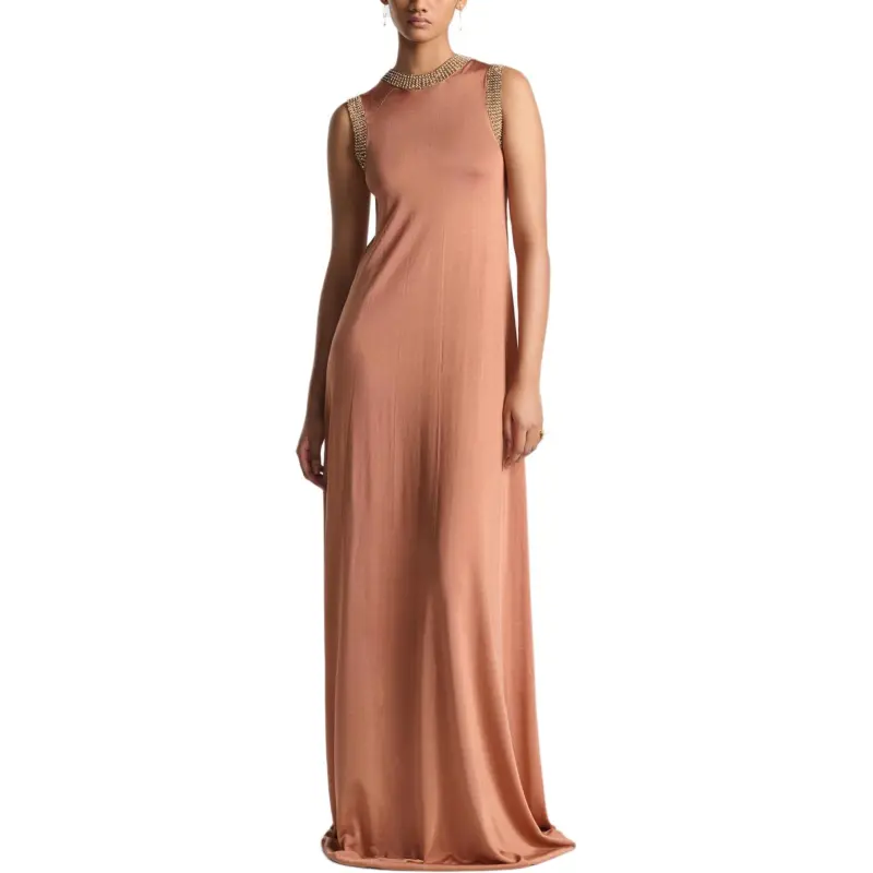 DIOR Sleeveless Dress Women's Pink-2