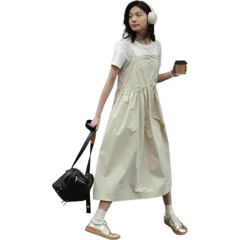 【dme】 Sleeveless Dress Women's Light Pea Green-7
