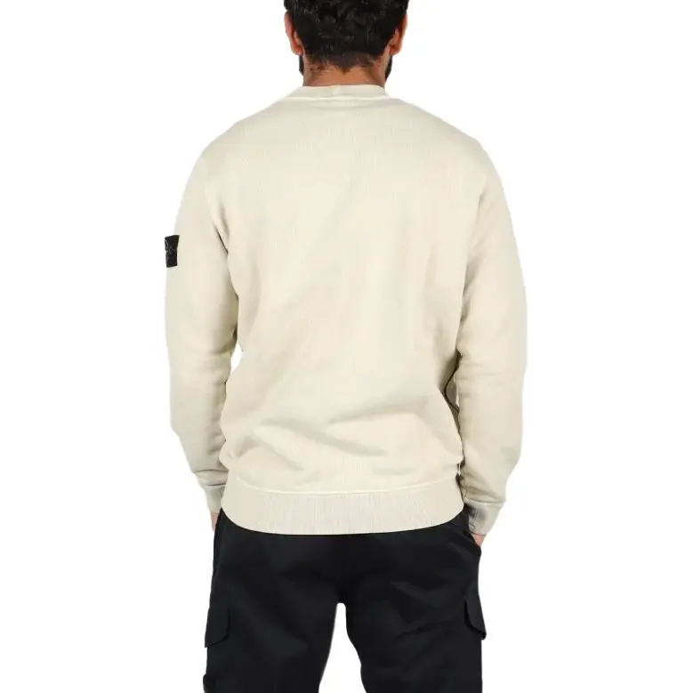 STONE ISLAND Logo Patch Crewneck Sweatshirt-4