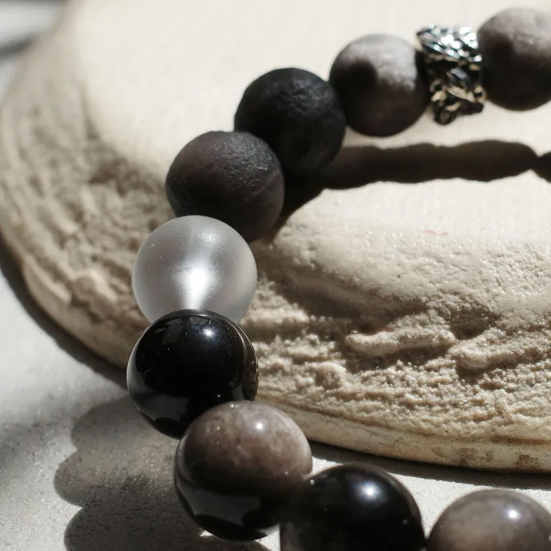 Empress 47 Concept Obsidian Bracelets Unisex-2