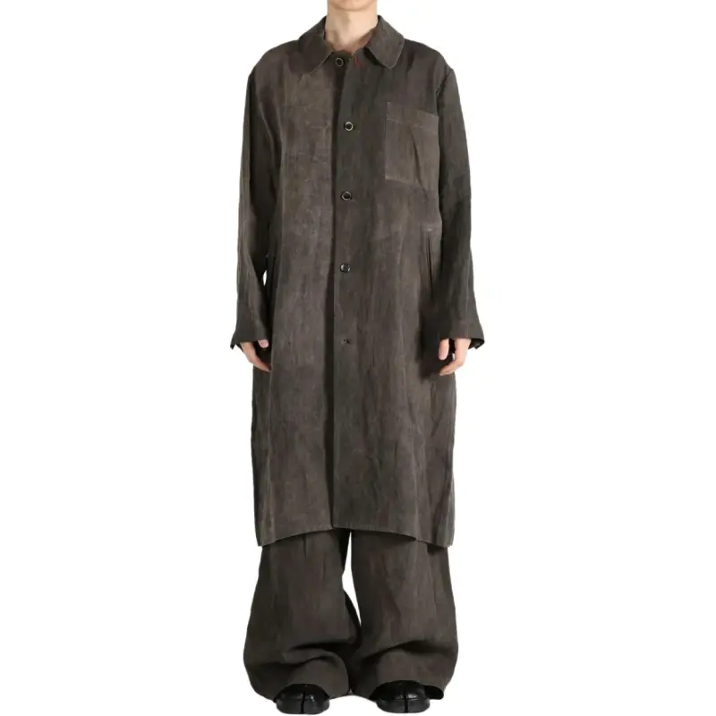 UMA WANG Linen Coat-1
