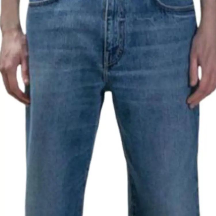 Givenchy Logo Plaque Straight Leg Jeans-5