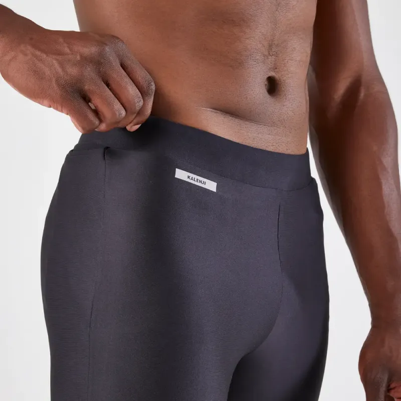 DECATHLON Kalenji100 Collection Athletic Trousers Men's Smoky Black-3