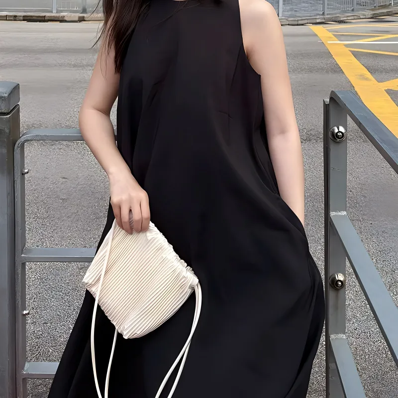 COS Polyester Crossbody Bag Medium Size Women's Beige-4