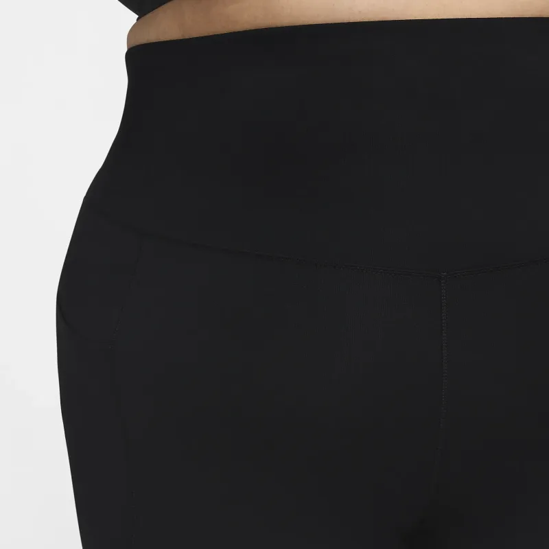 Nike One Women's High Waisted 8' Biker Shorts With Pockets Plus Size-3