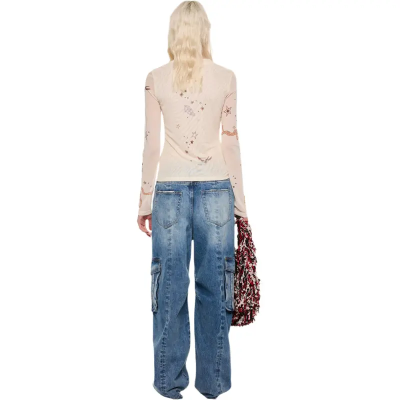 Alexia Sandra SS25 Jeans Unisex Blue-4