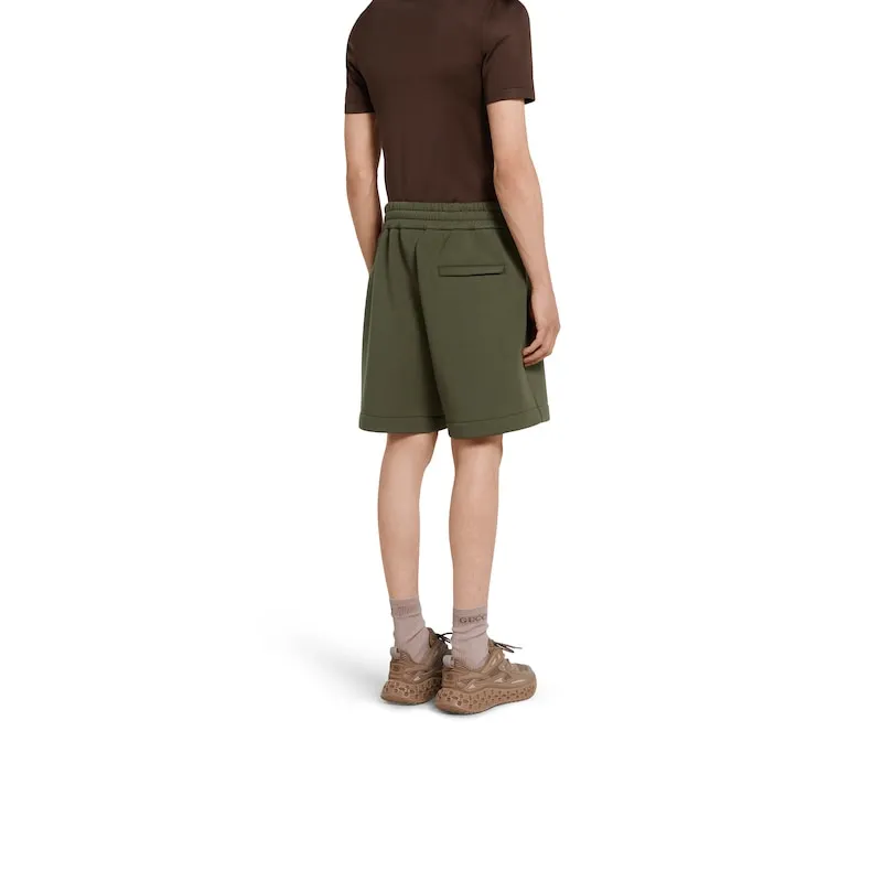GUCCI SS25 Casual Shorts Men's Dark Green-2