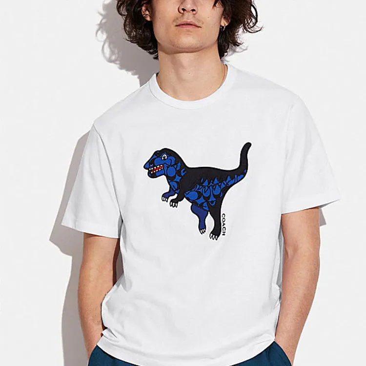 COACH T Shirts Men White-1