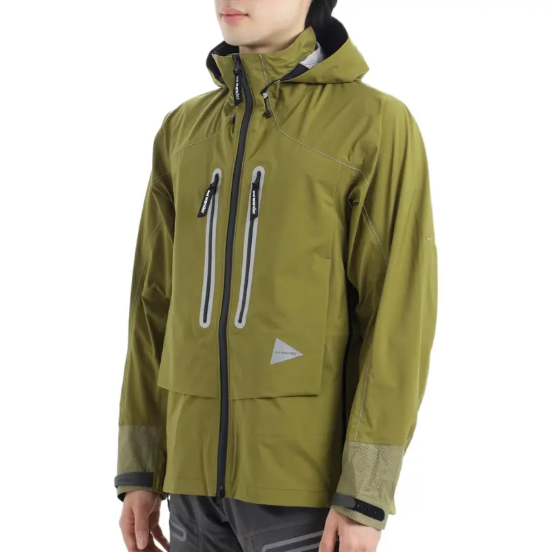And Wander Jackets & Coats Men's Green-2