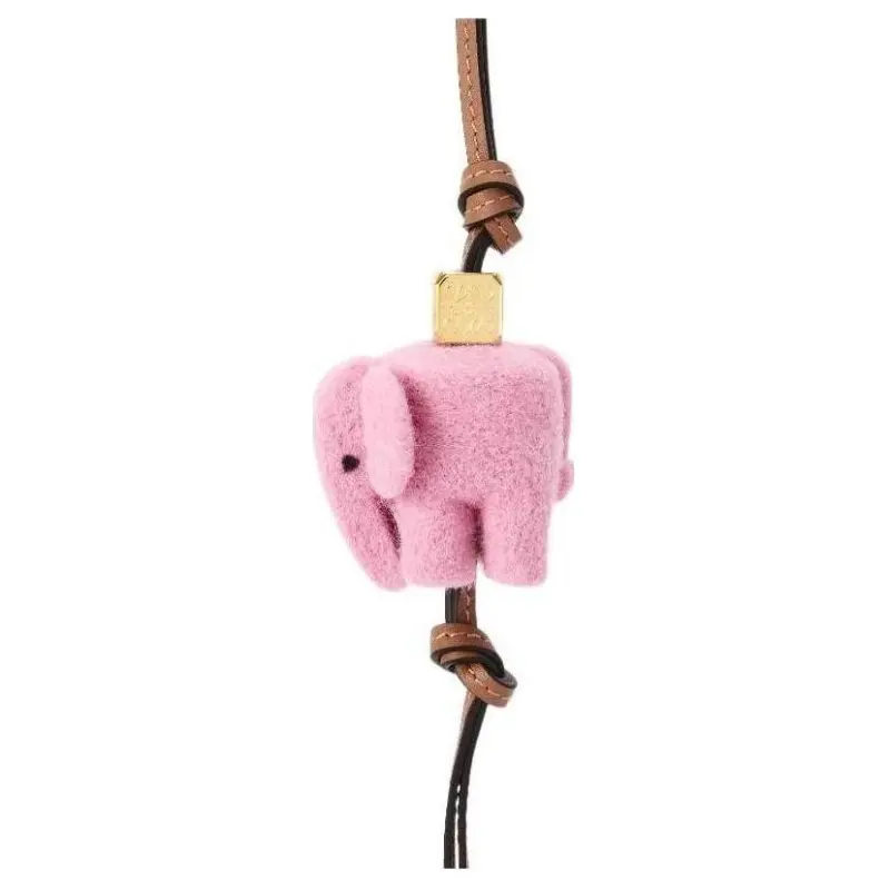LOEWE Elephant Felt Charm-2