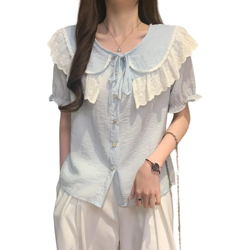 Mu Xiao Xin Shirts Women's-4