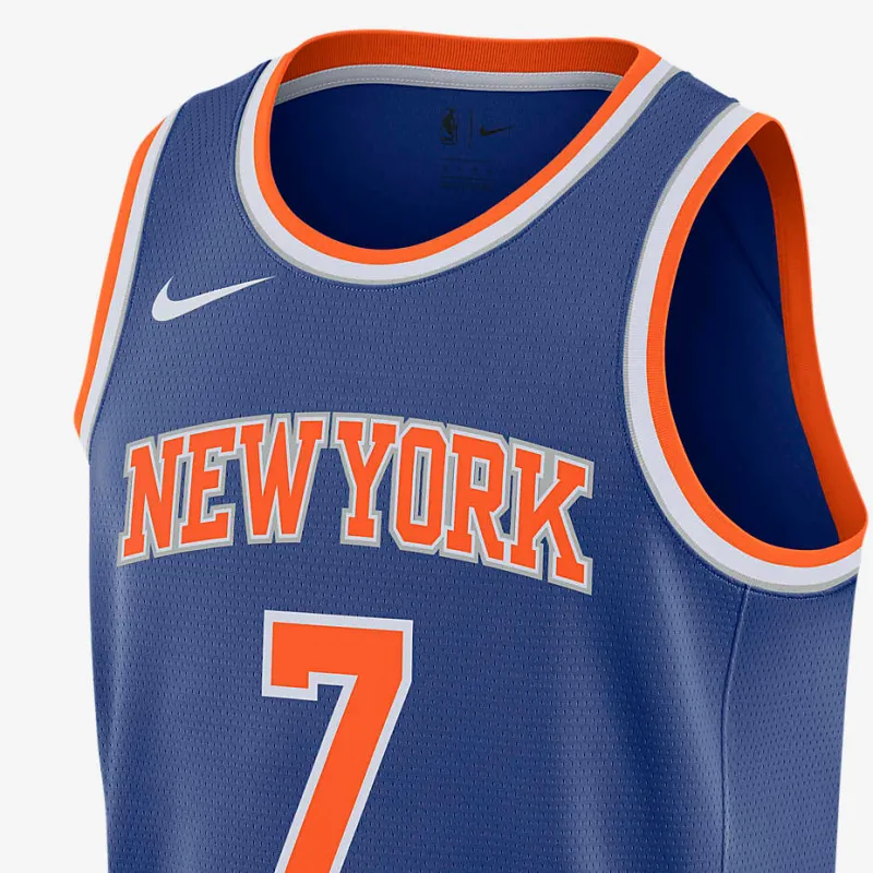 Nike X NBA Basketball Jersey Men's Blue-3