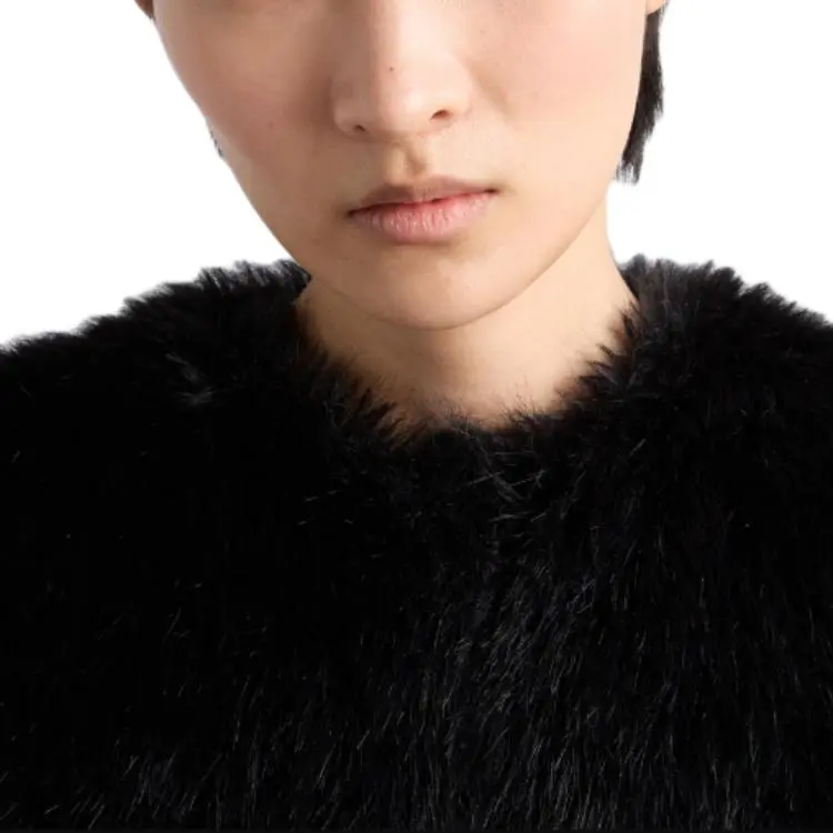 PRADA Coats Women's Black-3