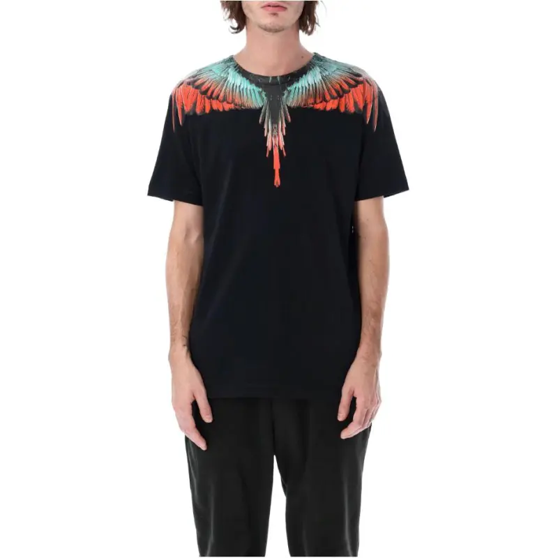 Marcelo Burlon Wings Printed Crewneck T Shirt-2