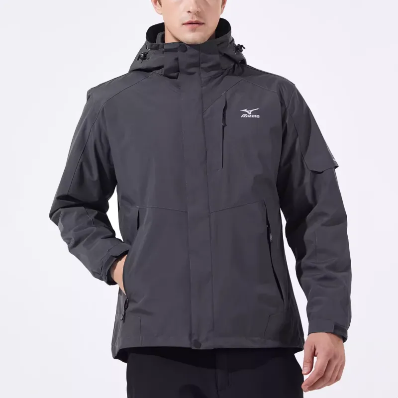 Mizuno Windproof, Thermal, And Water Repellent Windbreaker Jacket Unisex-11