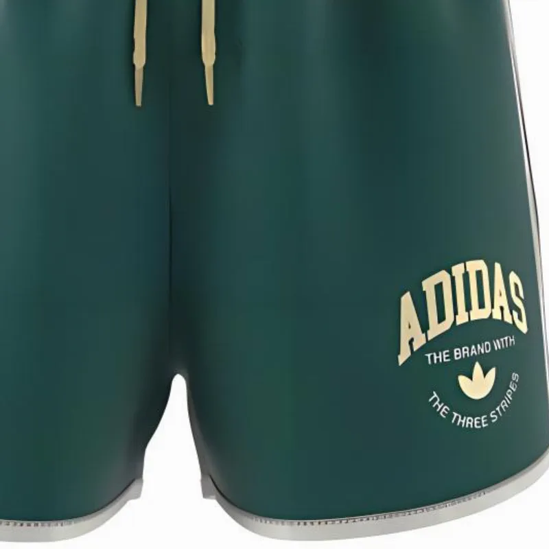 Adidas Originals Casual Shorts Women's Green-3