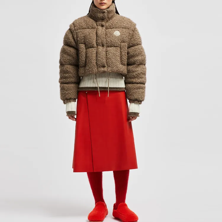Moncler Cytinelle 2-In-1 Tweed Down Jacket-1