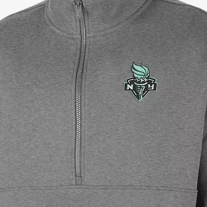 Nike New York Liberty Club Men's Nike Wnba Half Zip Top-2