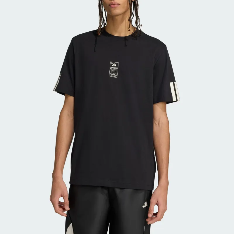 Adidas SS25 STADIUM TICKET LOOSE T Shirt Men's-1