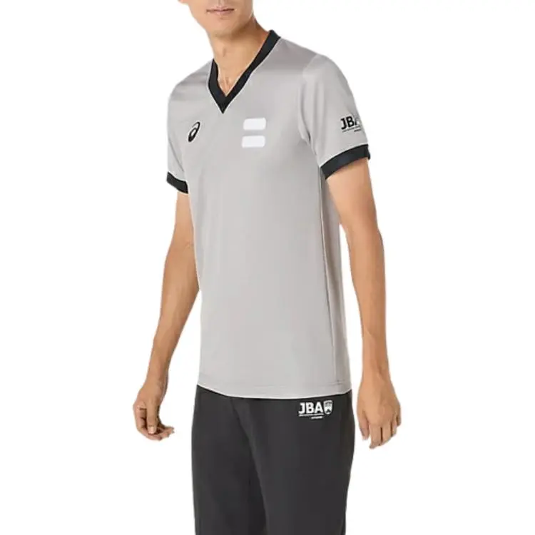 Asics T Shirt Unisex Silver Gray-2